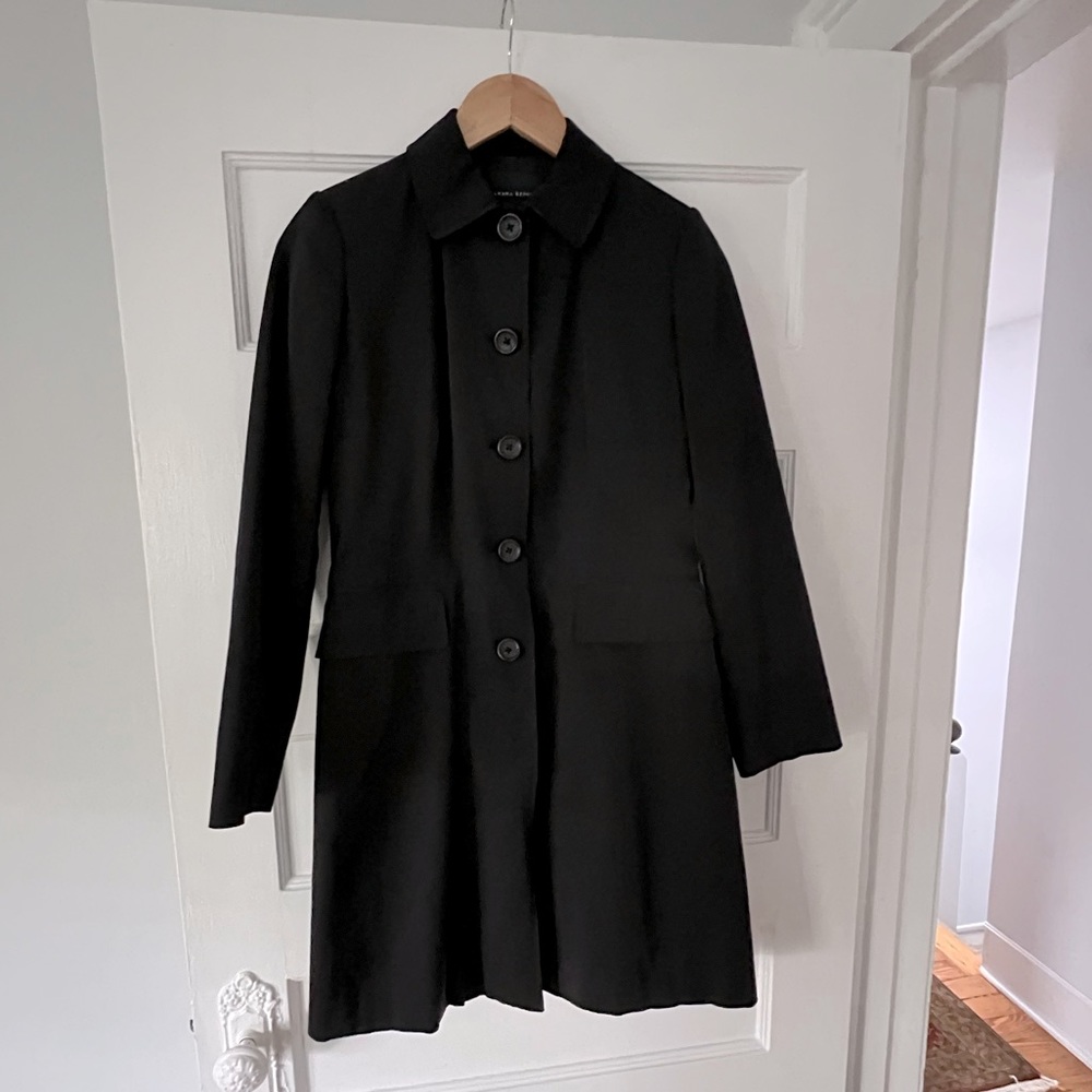 Banana Republic Black Trench Coat